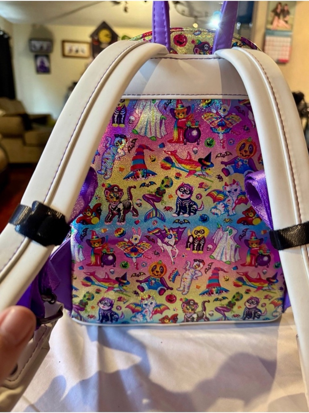 RARE Lisa Frank Halloween Loungefly - Picture 3 of 7